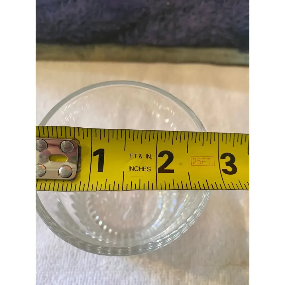 Set of 2 Vintage Crown Royal bourbon glasses